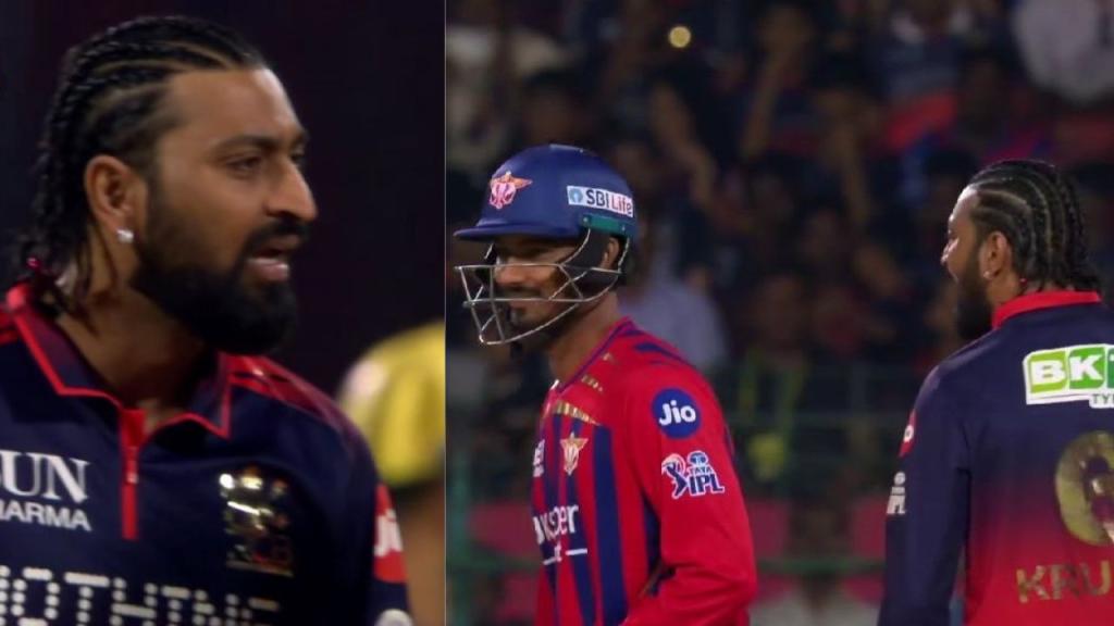 Krunal Pandya Shows Hardik-Like Aggression To Mukul Choudhary In High-Voltage Clash